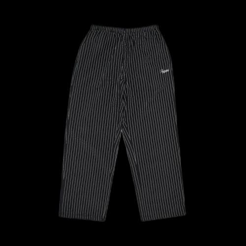 Supreme Reflective Pinstripe Track Pant 'Black'