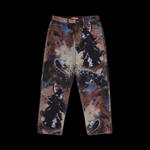 Supreme x Frank Frazetta Loose Fit Jean 'Multicolor'