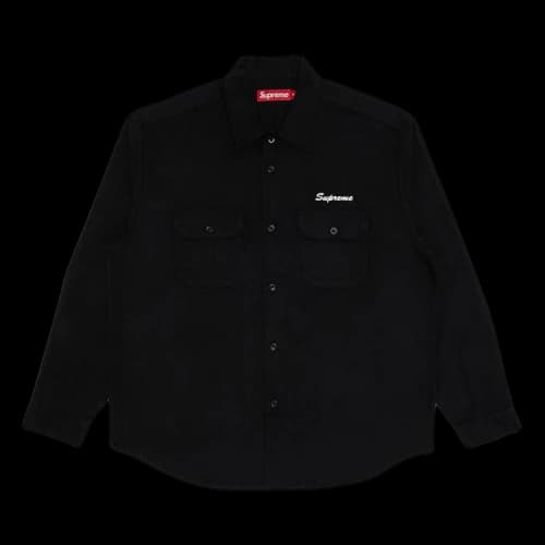 Supreme Mister Cartoon Work Shirt 'Black'
