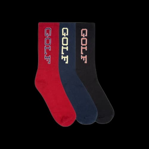 GOLF WANG 3pk State Socks