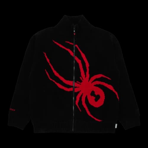 Supreme x Spyder WINDSTOPPER Zip Up Sweater 'Black'