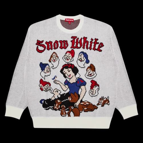 Supreme Snow White Sweater 'White'