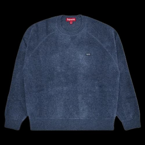 Supreme Terry Small Box Sweater 'Blue'