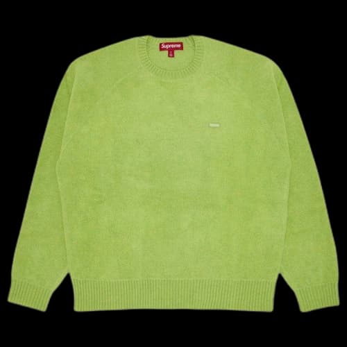Supreme Terry Small Box Sweater 'Green'