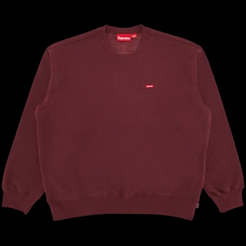 Supreme Small Box Crewneck 'Maroon'