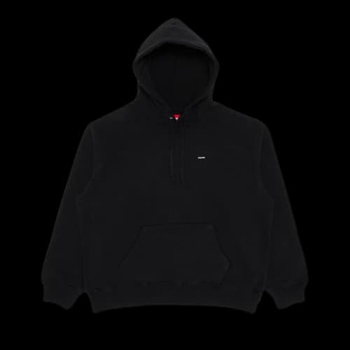 Supreme Small Box Hooded Sweatshirt 'Black'