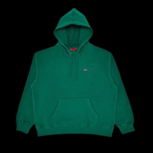 Supreme Small Box Hooded Sweatshirt 'Evergreen'