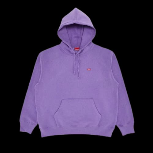 Supreme Small Box Hooded Sweatshirt 'Light Purple'