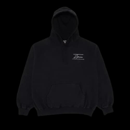 Supreme x Martine Rose Hooded Sweatshirt 'Black'