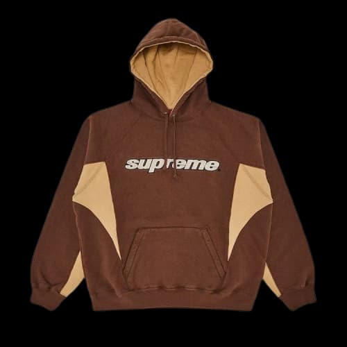 Supreme Division Hooded Sweatshirt 'Brown'