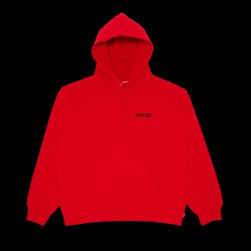 Supreme Anarchy Hooded Sweatshirt 'Red'