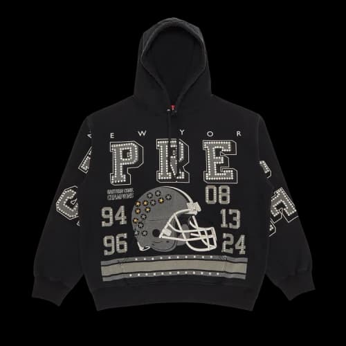 Supreme Champions Studded Hooded Sweatshirt 'Black'