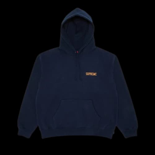 Supreme On God Hooded Sweatshirt 'Navy'