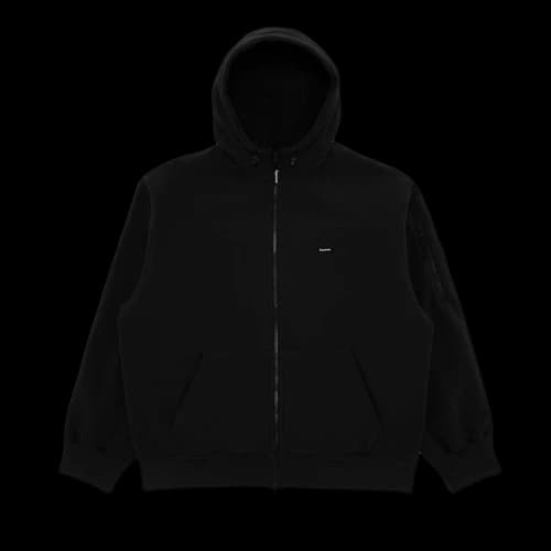 Supreme WINDSTOPPER Zip Up Hooded Sweatshirt 'Black'
