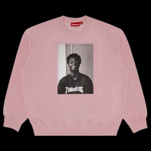 Supreme x Thrasher Crewneck 'Dusty Rose'