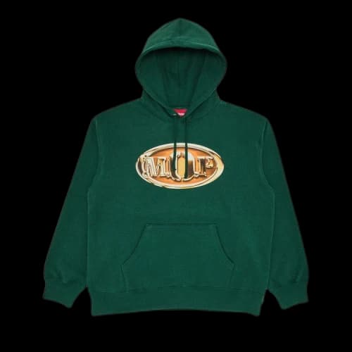 Supreme M.O.P. Hooded Sweatshirt 'Dark Green'
