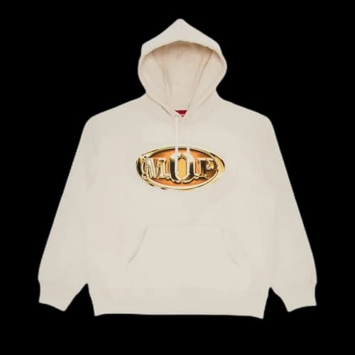 Supreme M.O.P. Hooded Sweatshirt 'Natural'