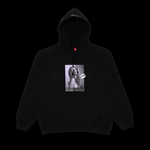 Supreme Kate Moss Hooded Sweatshirt 'Black'