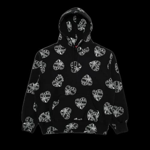 Supreme Love Cash Hooded Sweatshirt 'Black'