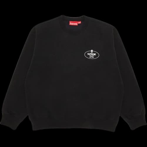 Supreme Crest Crewneck 'Black'