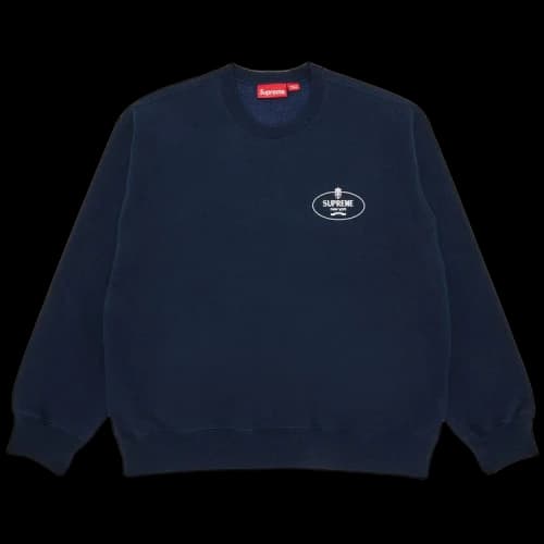 Supreme Crest Crewneck 'Navy'