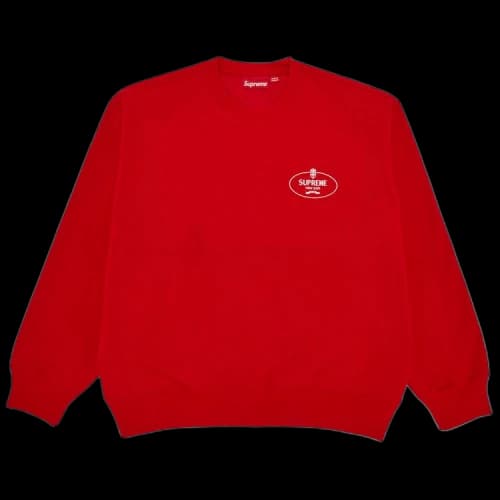 Supreme Crest Crewneck 'Red'