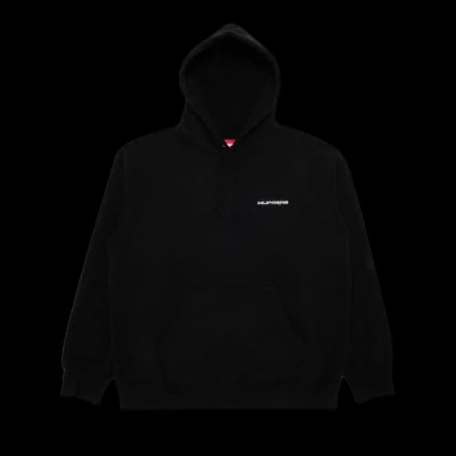 Supreme AOI Stacked Hooded Sweatshirt 'Black'