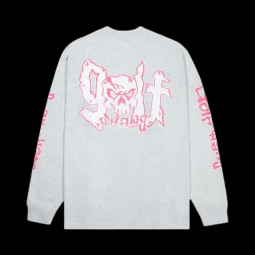 GOLF WANG Krusher Long-Sleeve Tee 'Ash Heather'