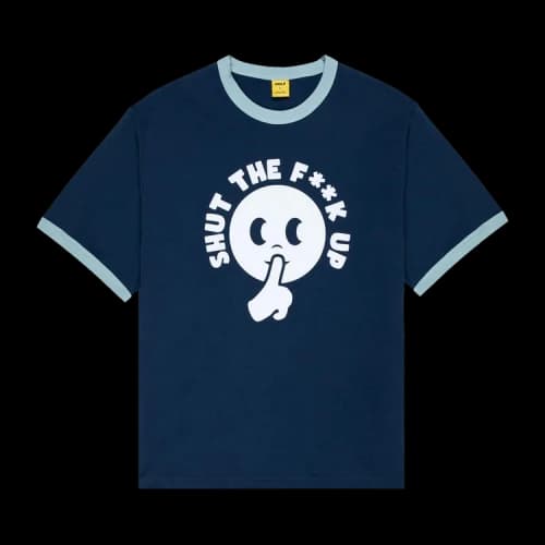 GOLF WANG STFU Ringer Tee 'Navy'