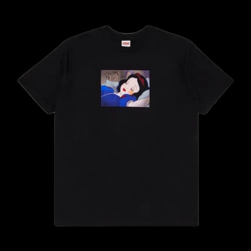 Supreme Snow White Tee 'Black'