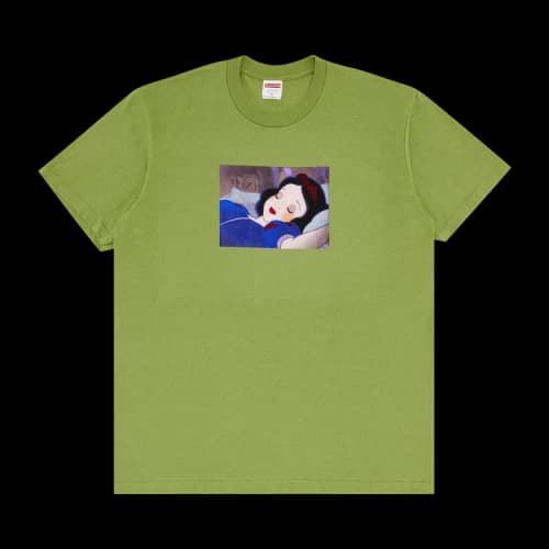 Supreme Snow White Tee 'Moss'