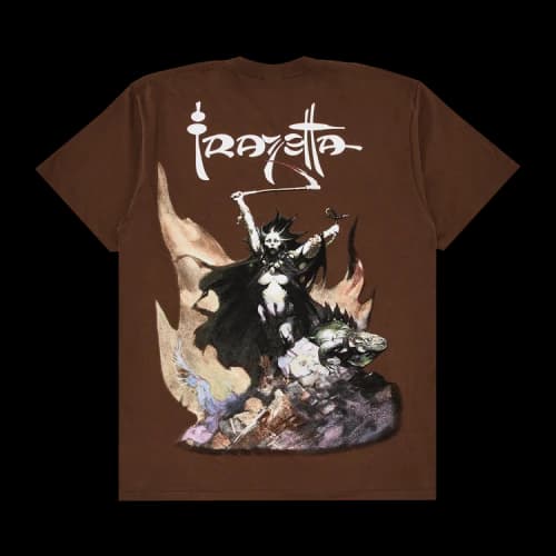 Supreme x Frank Frazetta Woman With Scythe Tee 'Brown'