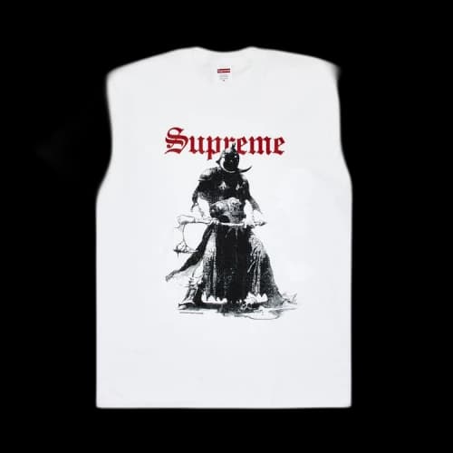 Supreme x Frank Frazetta Destruction Tee 'White'