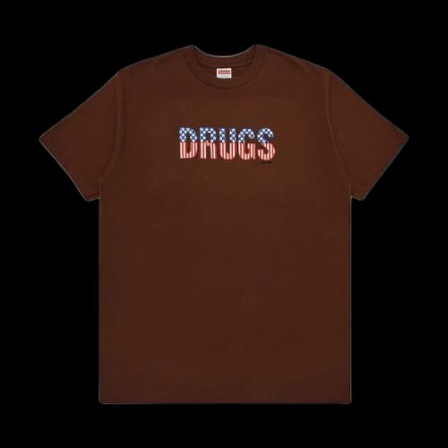 Supreme Drugs Tee 'Brown'