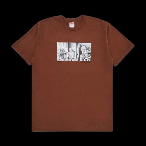 Supreme Mister Cartoon Pow Tee 'Brown'