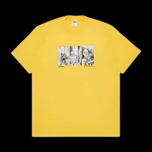 Supreme Mister Cartoon Pow Tee 'Yellow'