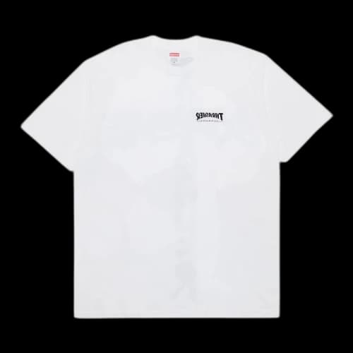 Supreme x Thrasher Cross Tee 'White'