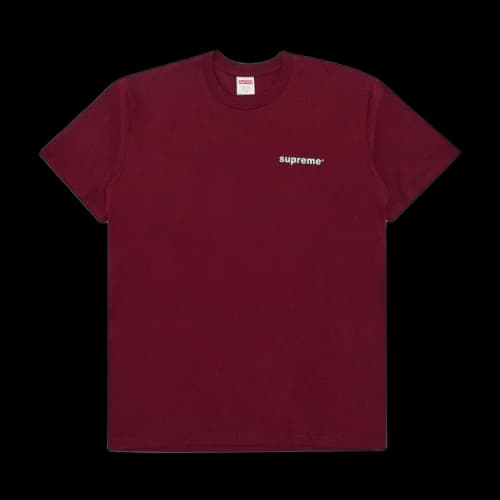 Supreme Fuck Money Tee 'Cardinal'