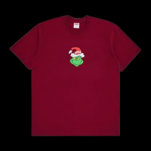 Supreme Grinch Tee 'Cardinal'
