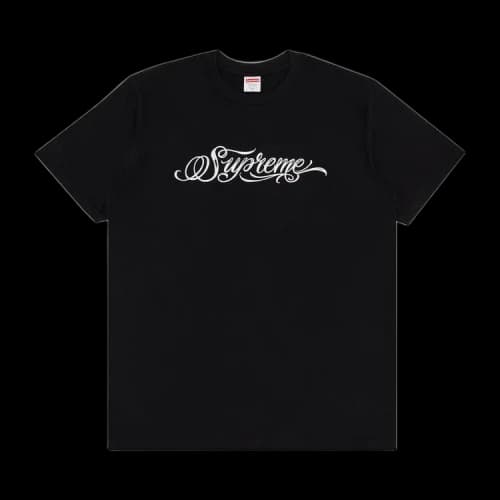 Supreme Script Tee 'Black'