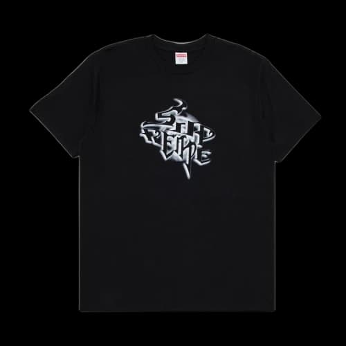 Supreme Smoke Tee 'Black'
