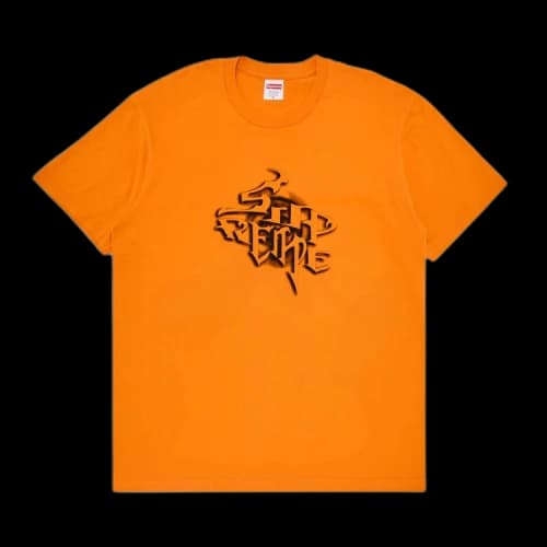 Supreme Smoke Tee 'Orange'