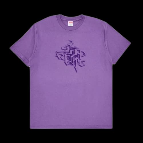 Supreme Smoke Tee 'Purple'