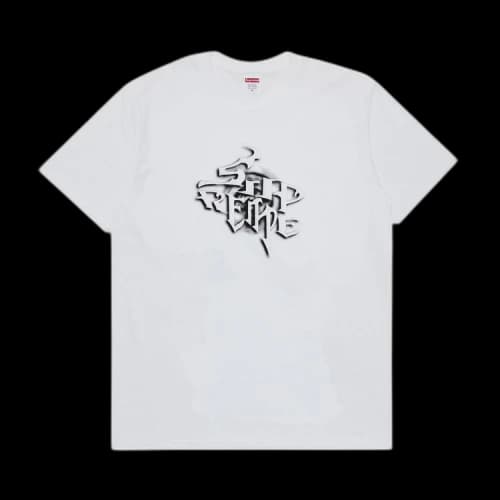 Supreme Smoke Tee 'White'