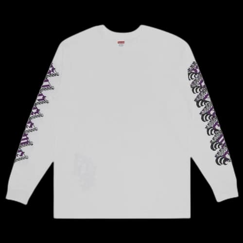 Supreme Strawberries Long-Sleeve Tee 'White'