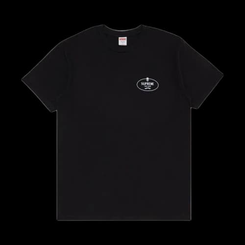 Supreme Crest Tee 'Black'