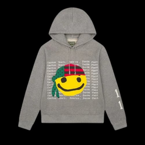 Denim Tears x Cactus Plant Flea Market Cactus Tears Hoodie 'Grey'