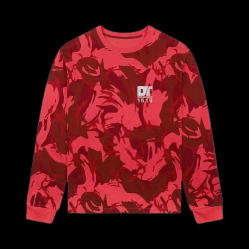 Denim Tears DT Outdoor Long-Sleeve Tee 'Red'