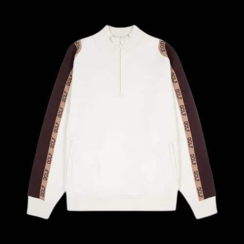 GOLF WANG Essex Half Zip Track Jacket 'Cream'