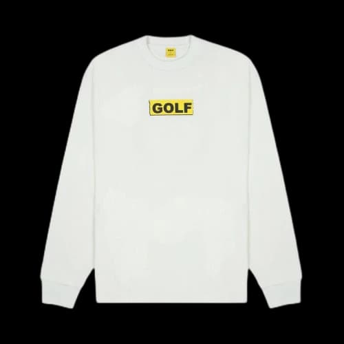 GOLF WANG Collage Long-Sleeve Thermal 'White'